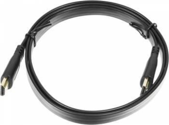 Кабель аудио-видео Buro HDMI 1.4 Flat HDMI (m)/HDMI (m) 1м. черный (BHP HDMI 1) от магазина РЭССИ