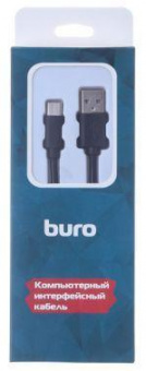 Кабель Buro BHP RET TYPEC1 BL USB A(m) USB Type-C (m) 1м черный от магазина РЭССИ