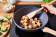 Сковорода ВОК (WOK) Tefal Natural Force G2661972 круглая 28см покрытие: Mineralia+ non-stick ручка несъемная (без крышки) серый (2100118262) от магазина РЭССИ