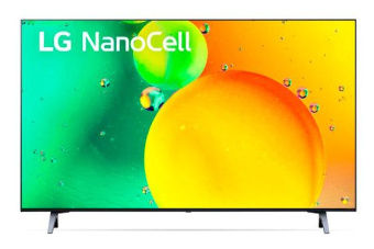 Телевизор LED LG 43" 43NANO756QA.ADKG черный 4K Ultra HD 60Hz DVB-T DVB-T2 DVB-C DVB-S DVB-S2 WiFi Smart TV (RUS) от магазина РЭССИ