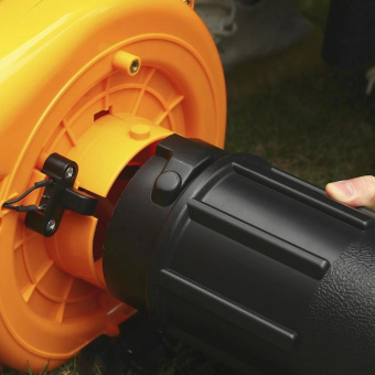 Воздуходувка-пылесос Deko DKBL27 880Вт оранжевый/черный от магазина РЭССИ