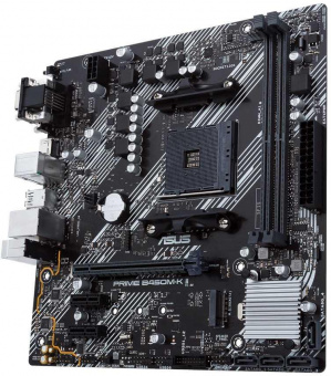 Материнская плата Asus PRIME B450M-K II Soc-AM4 AMD B450 2xDDR4 mATX AC`97 8ch(7.1) GbLAN RAID+VGA+DVI+HDMI от магазина РЭССИ
