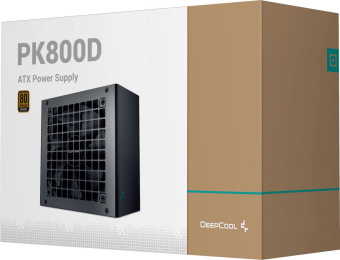 Блок питания Deepcool ATX 800W PK800D V2 Game Storm 80+ bronze (20+4pin) APFC 120mm fan 8xSATA RTL от магазина РЭССИ
