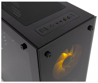 Корпус Hiper M65 черный без БП mATX 3x120mm 2xUSB2.0 1xUSB3.0 audio bott PSU от магазина РЭССИ