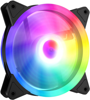 Вентилятор GMNG GG-CF120ARGB2-PWMBK ARGB 120x120x25mm черный 4-pin Ret от магазина РЭССИ