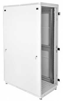Шкаф коммутационный ЦМО (ШТК-М-33.6.8-3ААА) напольный 33U 600x800мм пер.дв.стал.лист задн.дв.стал.лист 2 бок.пан. направл.под закл.гайки 450кг белый 655мм 90.09кг 180град. 1625мм IP20 сталь от магазина РЭССИ