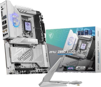 Материнская плата MSI MPG Z890I EDGE TI WIFI Soc-1851 Intel Z890 2xDDR5 mini-ITX AC`97 8ch(7.1) 5Gigabit RAID+HDMI от магазина РЭССИ