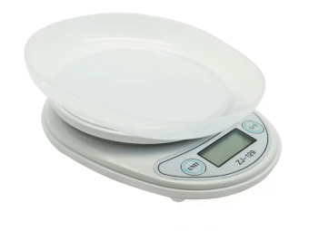 Весы электронные кухонные с миской ZJ-129  5кг/1гр 2ААА от магазина РЭССИ