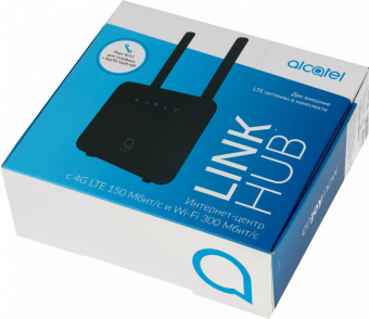 Интернет-центр Alcatel LINKHUB HH42CV (HH42CV-2AALRU1-1) 10/100BASE-TX/3G/4G cat.4 черный от магазина РЭССИ