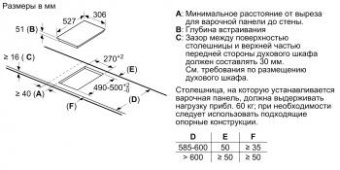 Индукционная варочная поверхность Bosch PIB375FB1E черный от магазина РЭССИ