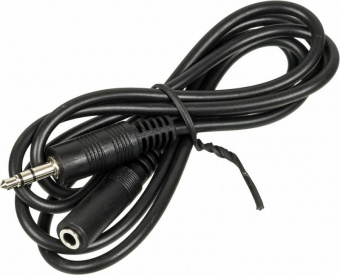 Кабель аудио Ningbo JAAC003-1 Jack 3.5 (m)/Jack 3.5 (f) 1м. черный от магазина РЭССИ