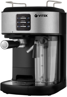 Кофеварка рожковая Vitek Metropolis VT-8489 1250Вт от магазина РЭССИ