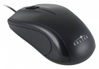 Мышь Оклик 185M черный оптическая (1200dpi) USB (3but) от магазина РЭССИ