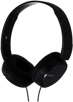 Гарнитура накладные Sony MDR-ZX310AP 1.2м черный проводные оголовье от магазина РЭССИ