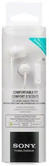 Гарнитура вкладыши Sony MDR-EX15AP 1.2м белый проводные в ушной раковине (MDR-EX15APW) от магазина РЭССИ
