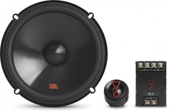 Колонки автомобильные JBL Stage3 607CF (без решетки) 250Вт 92дБ 3Ом 16.5см (6 1/2дюйм) (ком.:4кол.) компонентные двухполосные от магазина РЭССИ