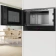 Микроволновая печь Bosch BFL7221B1 21л. 900Вт черный (встраиваемая) от магазина РЭССИ