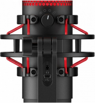 Микрофон проводной HyperX QuadCast (HX-MICQC-BK) 3м черный от магазина РЭССИ