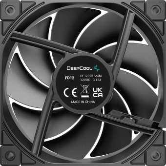 Вентилятор для корпуса Deepcool FD12 120х120x25 черный 4-pin 27.6дБ (R-FD12-BKNPN1-G) Ret от магазина РЭССИ