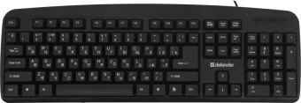 Клавиатура Defender Office HB-910 черный USB от магазина РЭССИ