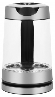 Чайник электрический Starwind SKG3081 1.7л. 1700Вт черный/серебристый (корпус: стекло) от магазина РЭССИ