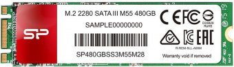 Накопитель SSD Silicon Power SATA III 480Gb SP480GBSS3M55M28 M55 M.2 2280 от магазина РЭССИ