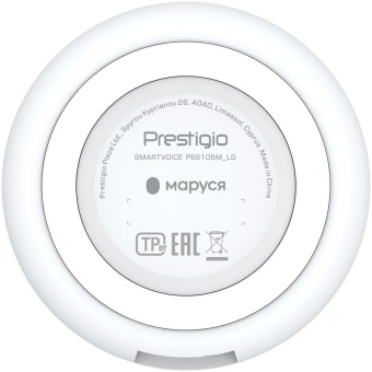 Умная колонка Prestigio SmartVoice Маруся белый/серый 3W 1.0 BT 10м (PSS105M_LG) от магазина РЭССИ