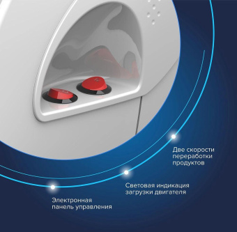 Мясорубка Аксион М 641.03 2000Вт белый от магазина РЭССИ