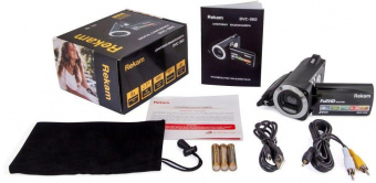 Видеокамера Rekam DVC-360 черный IS el 2.7" 1080p SDHC Flash/Flash от магазина РЭССИ