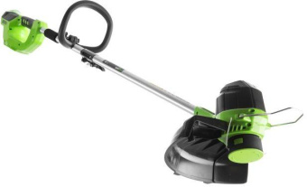 Триммер электрический Greenworks G40LT аккум. разбор.штан. реж.эл.:леска от магазина РЭССИ