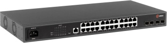 Коммутатор QTech QSW-4610-28T-POE-AC (L2+) 24x1Гбит/с 4xКомбо(1000BASE-T/SFP) 370W управляемый от магазина РЭССИ