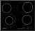 Варочная поверхность Samsung NZ64T3516QK/WT черный от магазина РЭССИ