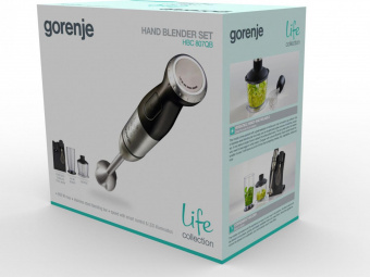 Блендер погружной Gorenje HBC807QB 800Вт черный от магазина РЭССИ