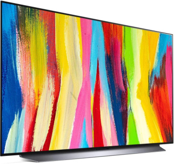 Телевизор OLED LG 48" OLED48C2RLA темно-серый 4K Ultra HD 120Hz DVB-T DVB-T2 DVB-C DVB-S DVB-S2 USB WiFi Smart TV (RUS) от магазина РЭССИ