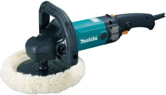 Полировальная машина Makita 9237CB 1200Вт 3200об/мин рез.шпин.:M14 d=180мм от магазина РЭССИ