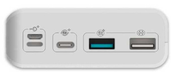 Мобильный аккумулятор Romoss Sense 8P+ 30000mAh QC 3A белый от магазина РЭССИ