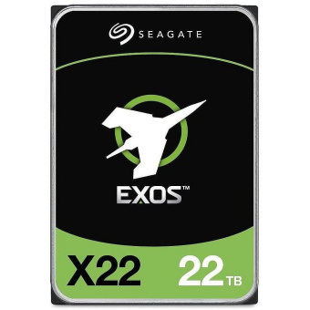 Жесткий диск Seagate SAS 3.0 22TB ST22000NM000E Server Exos X22 (7200rpm) 512Mb 3.5" от магазина РЭССИ