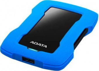 Жесткий диск A-Data USB 3.0 1Tb AHD330-1TU31-CBL HD330 DashDrive Durable 2.5" синий от магазина РЭССИ