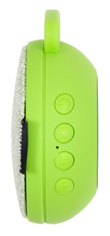 Колонка порт. Hyundai H-PAC130 св.зеленый 3W 1.0 BT 10м 300mAh от магазина РЭССИ