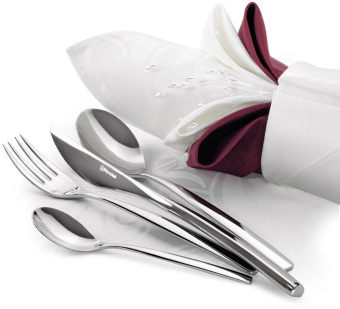 Набор столовых приборов Rondell Kerstin RD-245 набор из 24предм. стальной от магазина РЭССИ