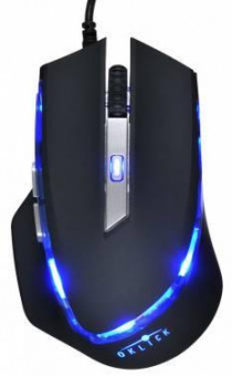 Мышь Оклик 715G черный/серебристый оптическая (3200dpi) USB (6but) от магазина РЭССИ