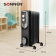 Картинка Масляный обогреватель SONNEN Dfn-07bl 1500 Вт 7 секций черный 455310 от магазина РЭССИ Масляный обогреватель SONNEN Dfn-07bl 1500 Вт 7 секций черный 455310 от магазина РЭССИ