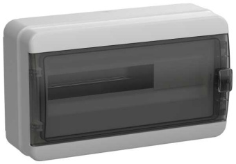 TEKFOR Корпус пластиковый КМПн-18 IP65 черная прозрачная дверь от магазина РЭССИ