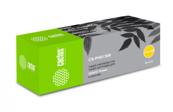 Картридж лазерный Cactus CS-PH6130B 106R01285 черный (2500стр.) для Xerox Phaser 6130/6130n от магазина РЭССИ