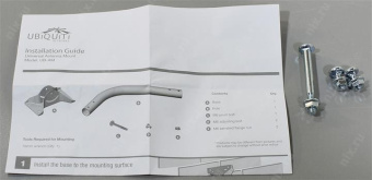 Ubiquiti Universal Antenna Mount крепежная фурнитура от магазина РЭССИ