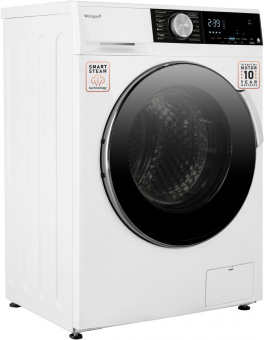 Стиральная машина Weissgauff Premium WMD 47148 DC Inverter Steam класс: A загр.фронтальная макс.:8кг (с сушкой) белый от магазина РЭССИ