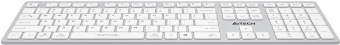 Клавиатура A4Tech Fstyler FBX50C белый USB беспроводная BT/Radio slim Multimedia (FBX50C WHITE) от магазина РЭССИ