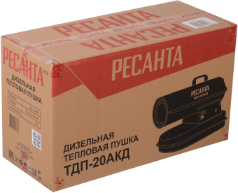Тепловая пушка дизельная Ресанта ТДП-20АКД 20000Вт красный/черный от магазина РЭССИ