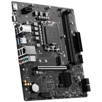 Материнская плата MSI PRO H610M-E Soc-1700 Intel H610 2xDDR5 mATX AC`97 8ch(7.1) GbLAN+VGA+HDMI от магазина РЭССИ