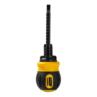 Двухсторонняя отвертка DELI с трещоткой PH2+SL6 DL626010 (Cr-V регулируемая длина 110-150мм диаметр хвостовика 6мм) 98381 от магазина РЭССИ